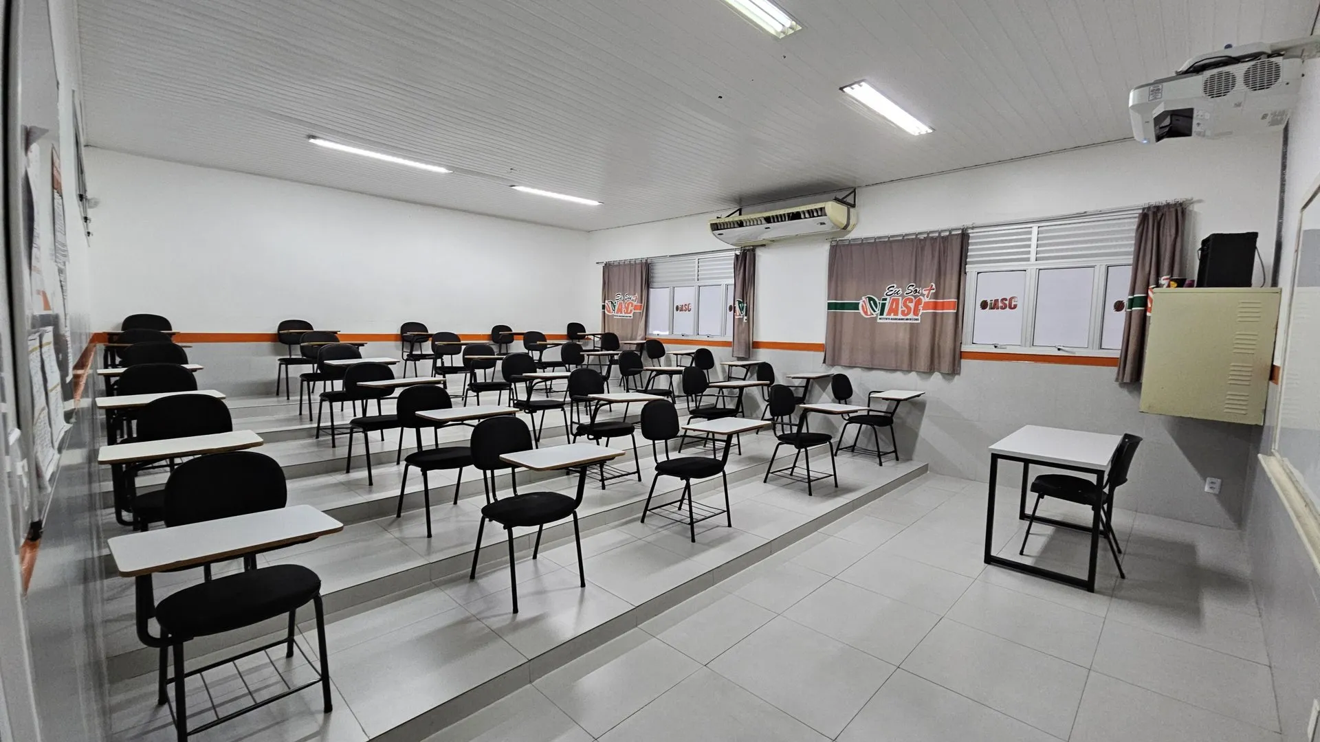 Climatização das salas de aula